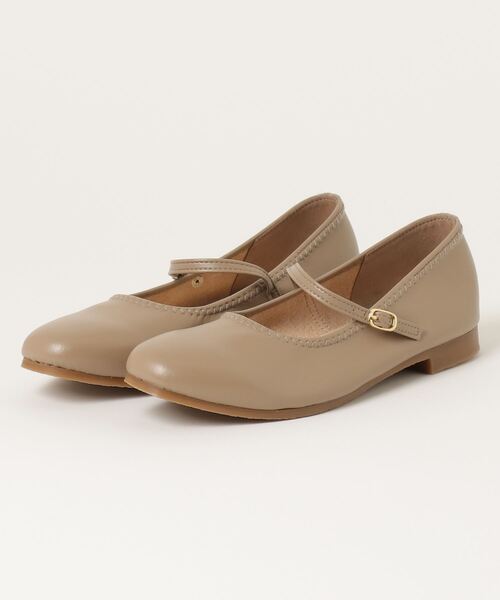 Louise coeur(ルイーズクー)の「【Made in Japan】Luise couer ルイーズ クー ローヒールパンプス 1842(パンプス・レディース・ブラック/ベージュ系その他・23.5cm/24.5cm/23.0cm/24.0cm/22.5cm)」の1枚目の写真