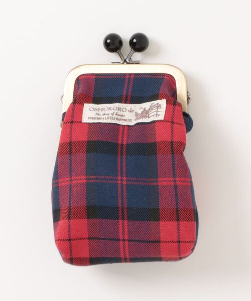 欧州航路(オウシュウコウロ)の「【欧州航路】ブリティッシュタータンがま口(ポーチ・レディース・ベージュ/グリーン/レッド・FREE)」の3枚目の写真