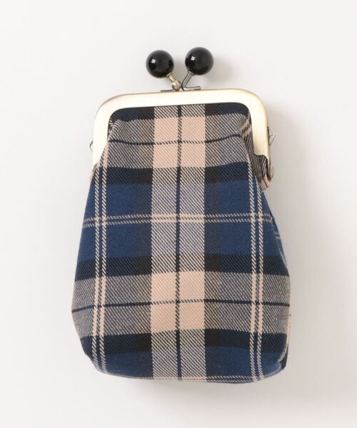 欧州航路(オウシュウコウロ)の「【欧州航路】ブリティッシュタータンがま口(ポーチ・レディース・ベージュ/グリーン/レッド・FREE)」の4枚目の写真