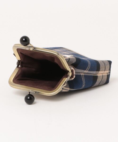 欧州航路(オウシュウコウロ)の「【欧州航路】ブリティッシュタータンがま口(ポーチ・レディース・ベージュ/グリーン/レッド・FREE)」の6枚目の写真