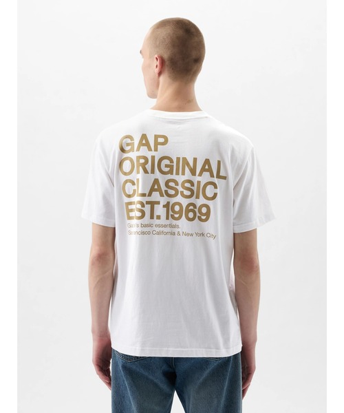 GAP（ギャップ）の「GAP 1969 ロゴ グラフィックTシャツ(ユニセックス)（Tシャツ/カットソー・メンズ・ラベンダー/ネイビー/イエロー/ホワイト/ブラック/その他・XS/S/L/XL/M）」の8枚目の写真