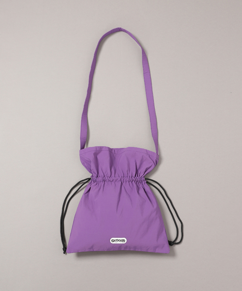 OUTDOOR PRODUCTS Usual Things(アウトドアプロダクツユージュアルシングス)の「EVERYDAY BAG MEDIUM(ショルダーバッグ・レディース・ネイビー/パープル/ホワイト/グリーン/ブラック・FREE)」の5枚目の写真