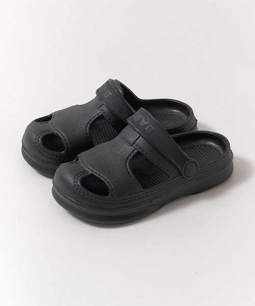 Lycee mine(リセマイン)の「【フロントカバーで安心】EVAサンダル(サンダル・キッズ・モスグリーン/オフホワイト/ライトピンク/ブラック/エメラルド/イエロー・18cm/17cm/16cm/14cm/15cm)」の12枚目の写真