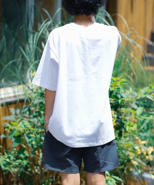 RVCA（ルーカ）の「RVCA メンズ AMERICANA LABEL POCKET TEE Ｔシャツ 【2024年春夏モデル】/ルーカ半袖ワンポイントポケットTシャツ（Tシャツ/カットソー・メンズ・オレンジ系その他/ブラック/ホワイト/ダークネイビー・X-LARGE/SMALL/MEDIUM/LARGE）」の20枚目の写真