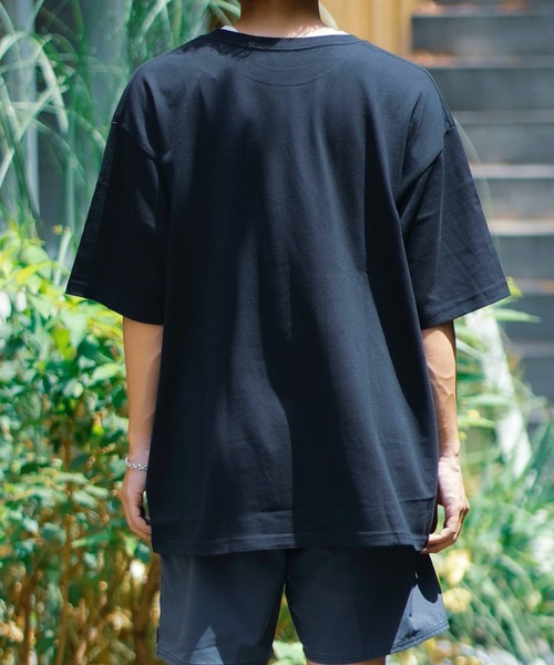 RVCA（ルーカ）の「RVCA メンズ AMERICANA LABEL POCKET TEE Ｔシャツ 【2024年春夏モデル】/ルーカ半袖ワンポイントポケットTシャツ（Tシャツ/カットソー・メンズ・オレンジ系その他/ブラック/ホワイト/ダークネイビー・X-LARGE/SMALL/MEDIUM/LARGE）」の11枚目の写真