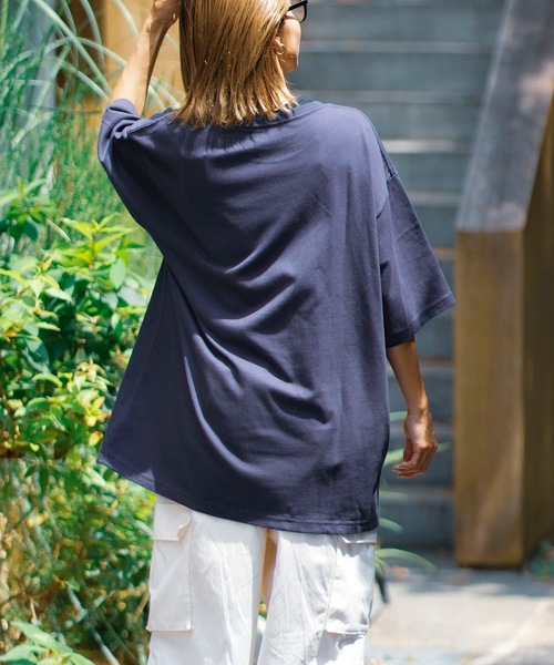 RVCA（ルーカ）の「RVCA メンズ AMERICANA LABEL POCKET TEE Ｔシャツ 【2024年春夏モデル】/ルーカ半袖ワンポイントポケットTシャツ（Tシャツ/カットソー・メンズ・オレンジ系その他/ブラック/ホワイト/ダークネイビー・X-LARGE/SMALL/MEDIUM/LARGE）」の22枚目の写真