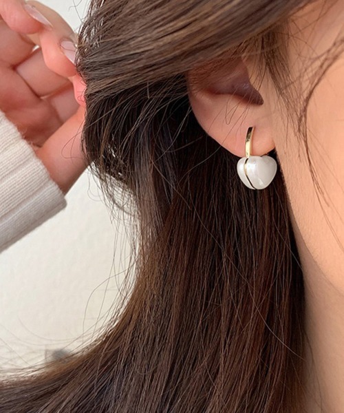 Miniministore（ミニミニストア）の「パールピアスレディース 大人可愛いピアス（ピアス（両耳用）・レディース・ゴールド・FREE）」の4枚目の写真