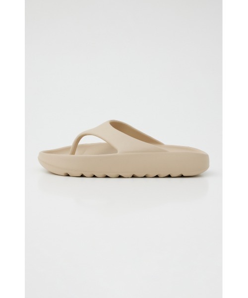 RODEO CROWNS WIDE BOWL（ロデオクラウンズワイドボウル）の「RELAX SANDALS（サンダル・レディース・ライトベージュ/ブラック・LARGE/MEDIUM）」の3枚目の写真