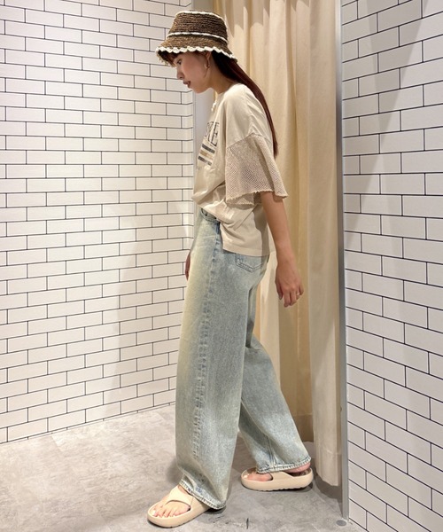 RODEO CROWNS WIDE BOWL（ロデオクラウンズワイドボウル）の「RELAX SANDALS（サンダル・レディース・ライトベージュ/ブラック・LARGE/MEDIUM）」の18枚目の写真