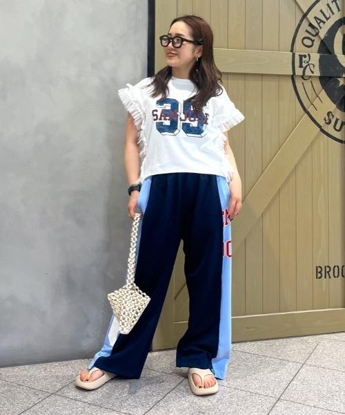 RODEO CROWNS WIDE BOWL（ロデオクラウンズワイドボウル）の「RELAX SANDALS（サンダル・レディース・ライトベージュ/ブラック・LARGE/MEDIUM）」の20枚目の写真