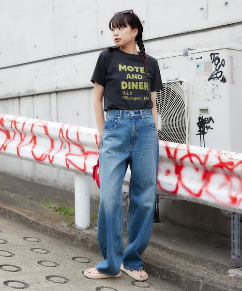 RODEO CROWNS WIDE BOWL（ロデオクラウンズワイドボウル）の「RELAX SANDALS（サンダル・レディース・ライトベージュ/ブラック・LARGE/MEDIUM）」の17枚目の写真