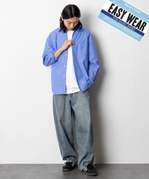 FREAK'S STORE | FREAK’S STORE/フリークスストア ロングスリーブ レギュラーカラー シャツ/イージーウェア/リラックスフィット(シャツ/ブラウス)