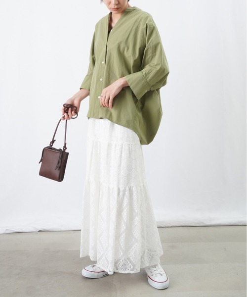 ブラウス シャツ LC/LLL バンザイブラウス/コクーンドルマンブラウス レディース LADY LUCK LUCA ブラウス シャツ LC/LLL バンザイブラウス