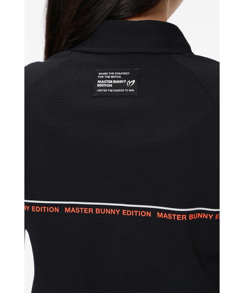 MASTER BUNNY EDITION(マスターバニーエディション)の「【MASTER BUNNY EDITION】ポップコーン半袖ポロシャツ(ポロシャツ・レディース・ブラック/ホワイト/オレンジ・MEDIUM/LARGE/SMALL)」の21枚目の写真