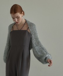 CLANE   SHAGGY BOLERO  シャギーボレロ ANDRESD（アンドレスド）の「shaggy glitter bolero シャギー