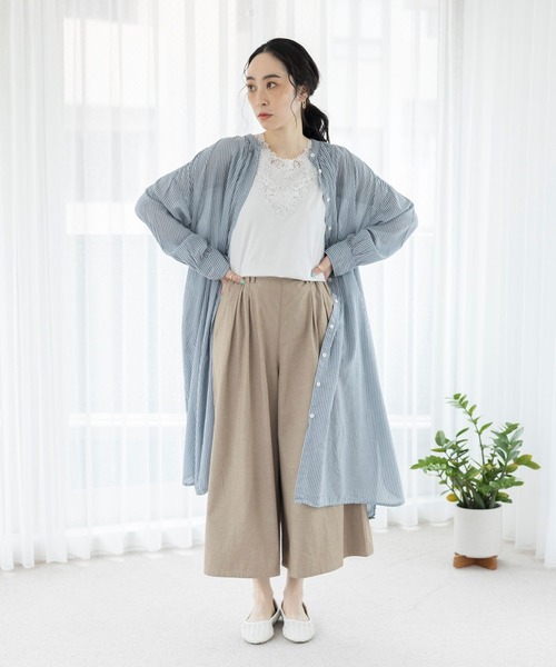 セール】【みんなのリクエストパンツ】爽やかすっきりスカーチョ[プチ