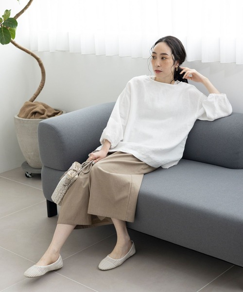 セール】【みんなのリクエストパンツ】爽やかすっきりスカーチョ[プチ