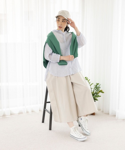 セール】【みんなのリクエストパンツ】爽やかすっきりスカーチョ[プチ