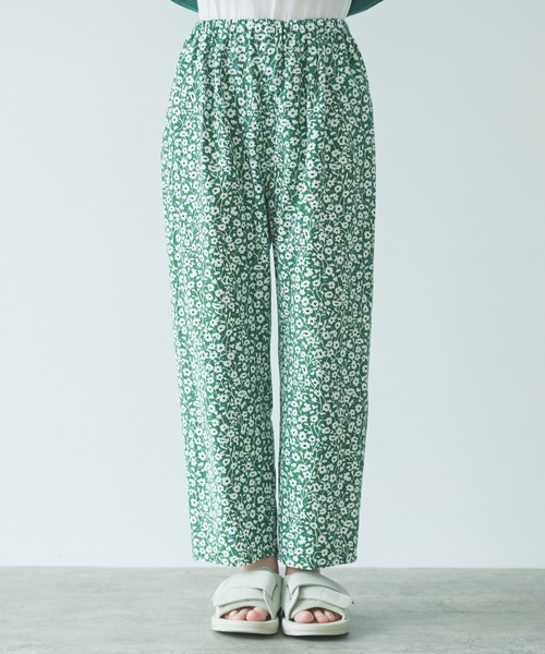 yuni ユニ フラワープリントパンツ ブラウン UNITED ARROWS LTD. OUTLET｜フラワープリント パンツ | Rakuten