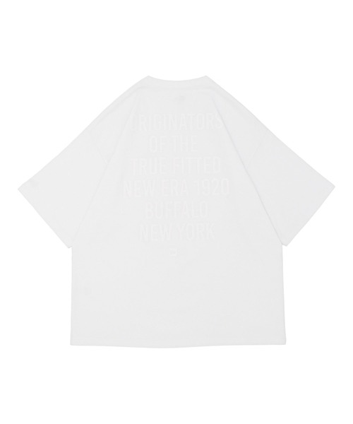 NEW ERA(ニューエラ)の「ニューエラ 半袖Tシャツ ONSPOTZ別注 オーバーサイズ(Tシャツ/カットソー・メンズ・ホワイト/ブラック/ダークグレー/マスタード/オレンジ/ピンク/ストーン/オリーブ・M/L/XL/XXL/S)」の10枚目の写真