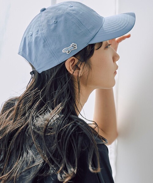 PENNEYS（ぺニーズ）の「PENNEYS（ぺニーズ）別注ナイロンキャップ（キャップ・レディース・ブラック/ライトブルー/ベージュ・FREE）」の3枚目の写真
