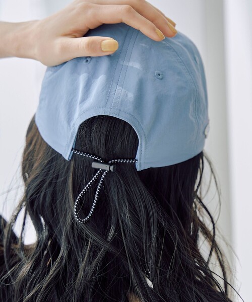 PENNEYS（ぺニーズ）の「PENNEYS（ぺニーズ）別注ナイロンキャップ（キャップ・レディース・ブラック/ライトブルー/ベージュ・FREE）」の6枚目の写真