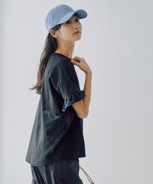 PENNEYS（ぺニーズ）の「PENNEYS（ぺニーズ）別注ナイロンキャップ（キャップ・レディース・ブラック/ライトブルー/ベージュ・FREE）」の8枚目の写真