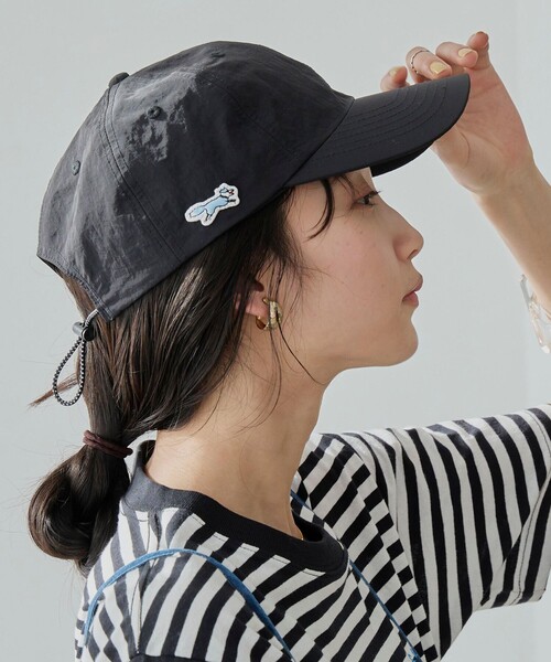PENNEYS（ぺニーズ）の「PENNEYS（ぺニーズ）別注ナイロンキャップ（キャップ・レディース・ブラック/ライトブルー/ベージュ・FREE）」の12枚目の写真