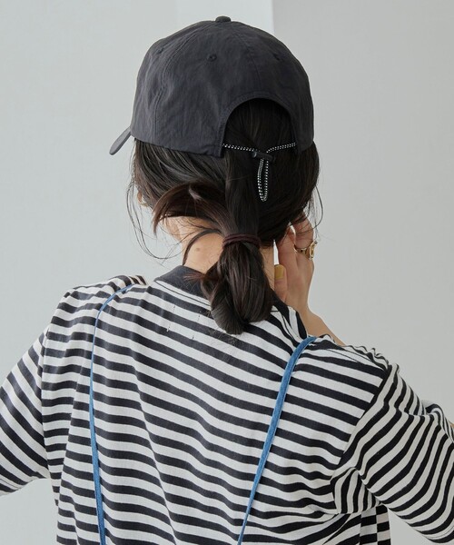 PENNEYS（ぺニーズ）の「PENNEYS（ぺニーズ）別注ナイロンキャップ（キャップ・レディース・ブラック/ライトブルー/ベージュ・FREE）」の13枚目の写真