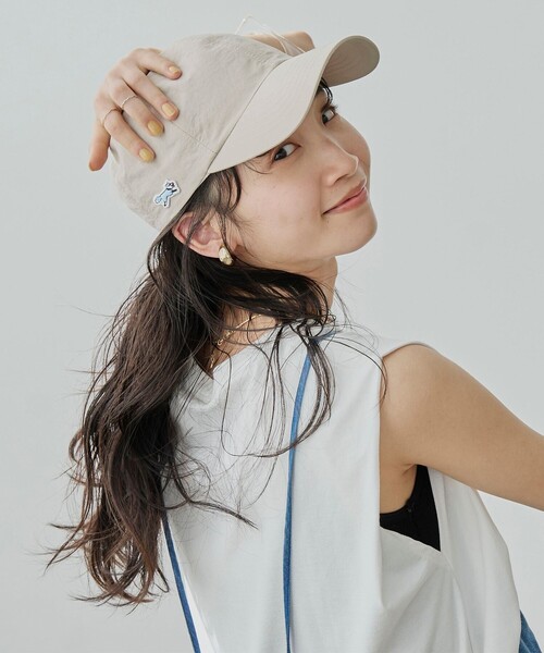 PENNEYS（ぺニーズ）の「PENNEYS（ぺニーズ）別注ナイロンキャップ（キャップ・レディース・ブラック/ライトブルー/ベージュ・FREE）」の14枚目の写真