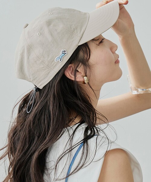 PENNEYS（ぺニーズ）の「PENNEYS（ぺニーズ）別注ナイロンキャップ（キャップ・レディース・ブラック/ライトブルー/ベージュ・FREE）」の16枚目の写真
