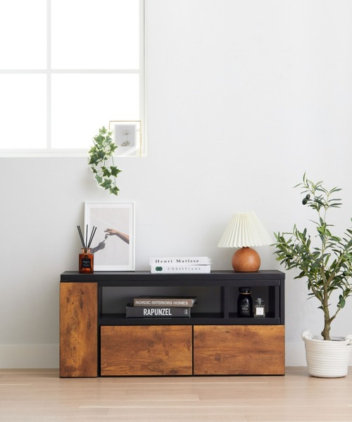 iellio(イエリオ)の「伸縮できるテレビ台(家具・レディース・ホワイト/ブラック/ライトベージュ/ピンク系その他/ウッド/ブラウン/ダークブラウン・FREE)」の16枚目の写真