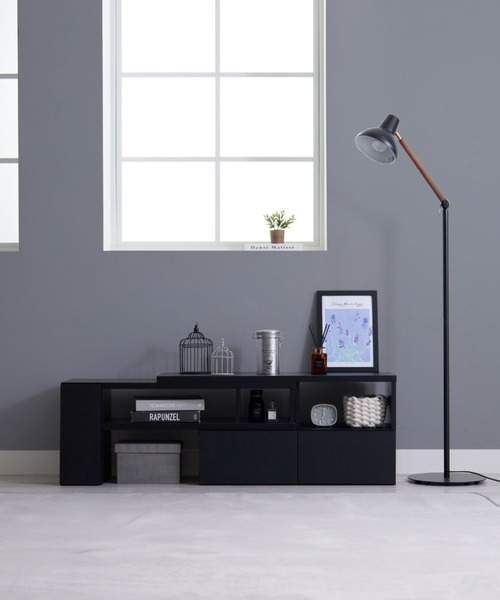 iellio(イエリオ)の「伸縮できるテレビ台(家具・レディース・ホワイト/ブラック/ライトベージュ/ピンク系その他/ウッド/ブラウン/ダークブラウン・FREE)」の14枚目の写真