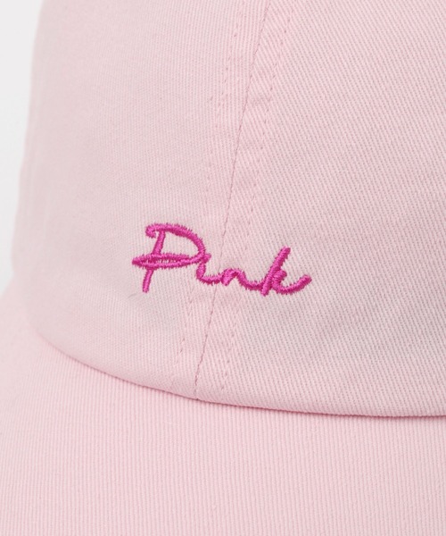studio CLIP（スタディオクリップ）の「【玄長なおこさんコラボ】カラー刺繍キャップ（キャップ・レディース・インディゴブルー/ピンク/ホワイト/ブラック・FREE）」の7枚目の写真