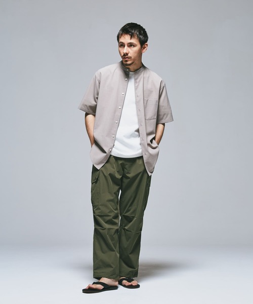 新品タグ付◉ 『UR TECH』バンドカラーシャツ　かぐれ　DOORS 新品タグ付◉ 『UR TECH』バンドカラーシャツ かぐれ DOORS
