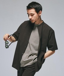 URBAN RESEARCH DOORS | 『一部WEB限定』『UR TECH DRYLUXE』バンドカラーシャツ(シャツ/ブラウス)