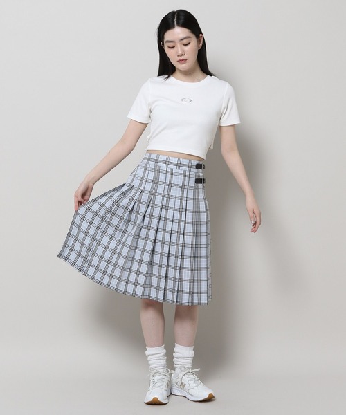 3.3 Field Trip (3.3フィールドトリップ)の「3.3 Field Trip/メタルソリッドカットT(バックスリットあり)(Tシャツ/カットソー・レディース・ブラック/ホワイト/チャコール・FREE)」の12枚目の写真