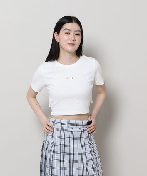 3.3 Field Trip (3.3フィールドトリップ)の「3.3 Field Trip/メタルソリッドカットT(バックスリットあり)(Tシャツ/カットソー・レディース・ブラック/ホワイト/チャコール・FREE)」の15枚目の写真