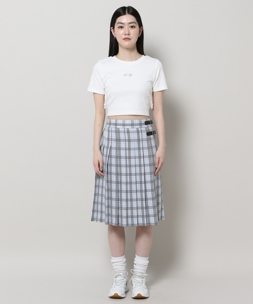 3.3 Field Trip (3.3フィールドトリップ)の「3.3 Field Trip/メタルソリッドカットT(バックスリットあり)(Tシャツ/カットソー・レディース・ブラック/ホワイト/チャコール・FREE)」の7枚目の写真
