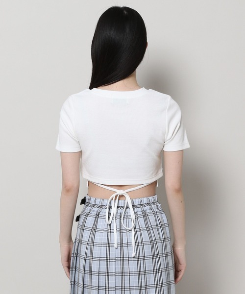 3.3 Field Trip (3.3フィールドトリップ)の「3.3 Field Trip/メタルソリッドカットT(バックスリットあり)(Tシャツ/カットソー・レディース・ブラック/ホワイト/チャコール・FREE)」の10枚目の写真