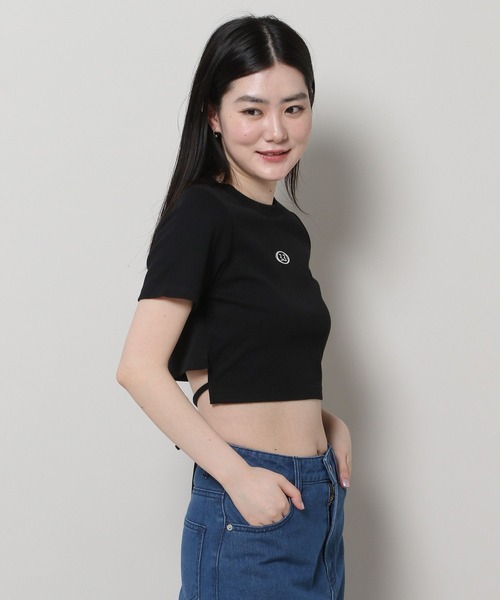 3.3 Field Trip (3.3フィールドトリップ)の「3.3 Field Trip/メタルソリッドカットT(バックスリットあり)(Tシャツ/カットソー・レディース・ブラック/ホワイト/チャコール・FREE)」の21枚目の写真