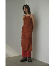 BLACK BY MOUSSY | shirring organdy dress(シャーリングオーガンジードレス)(ワンピース)