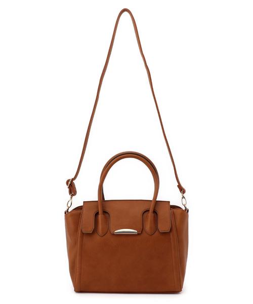 BEAUTY&YOUTH UNITED ARROWS（ビューティーアンドユースユナイテッドアローズ）の「BY∵ フラップメタル2WAYトート3 ◆（トートバッグ・レディース・ブラック/ブラウン/モカ・フリー）」の7枚目の写真