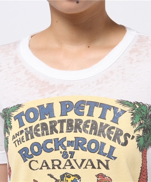 Chaser（チェイサー）の「【Chaser】チェイサー“HEARTBREAKERS”TEE（Tシャツ/カットソー・レディース・ホワイト・X-SMALL）」の5枚目の写真