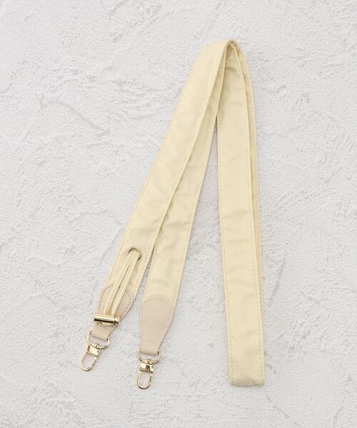 GRANDEDGE（グランドエッジ）の「ギャザーショルダーストラップ（その他・レディース・アイボリー/ブラック/ベージュ・99）」の2枚目の写真