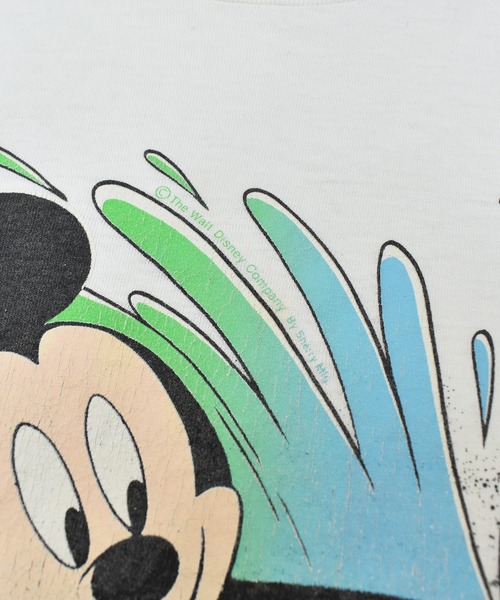 MICKEY MOUSE(ミッキーマウス)の「【ヴィンテージ古着】90's~ Mickey Mouse / ミッキーマウス Florida プリントTシャツ(Tシャツ/カットソー・メンズ・ホワイト・MEDIUM)」の5枚目の写真