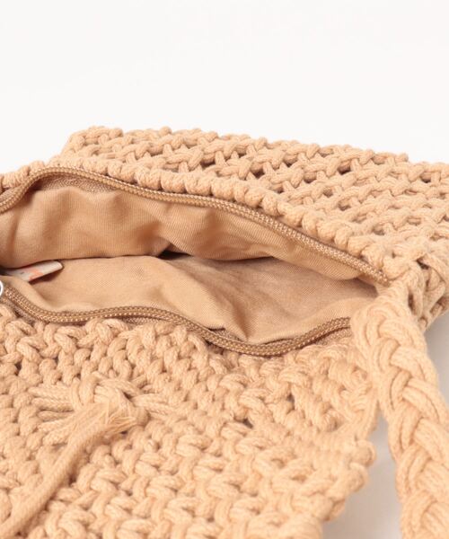 anap mimpi（アナップミンピ）の「マクラメショルダーバッグ（ショルダーバッグ・レディース・アイボリー/ベージュ・FREE）」の17枚目の写真