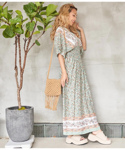 anap mimpi（アナップミンピ）の「マクラメショルダーバッグ（ショルダーバッグ・レディース・アイボリー/ベージュ・FREE）」の7枚目の写真