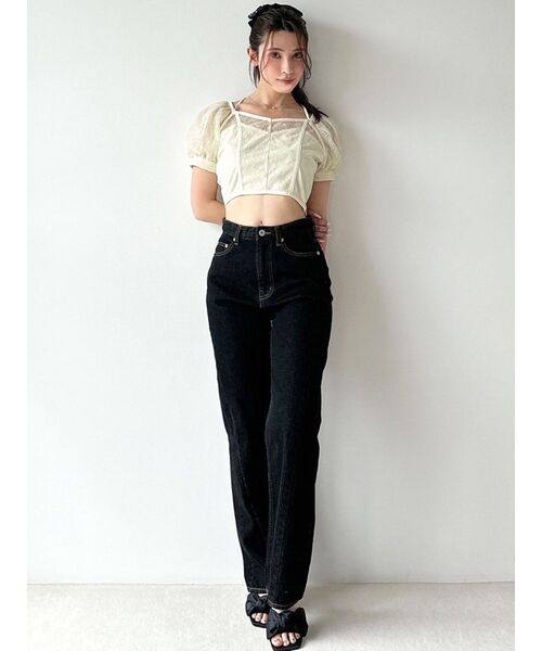 RESEXXY(リゼクシー)の「スパンコールレースブラウス(シャツ/ブラウス・レディース・ホワイト/イエロー/ブラック・FREE)」の17枚目の写真