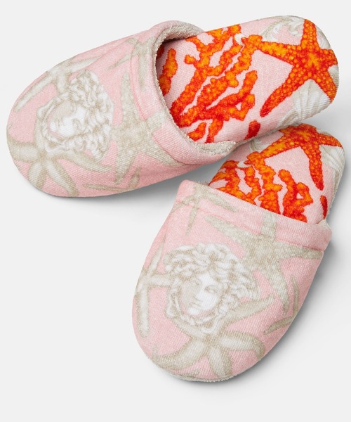 VERSACE（ヴェルサーチ）の「バロッコ シー スリッパ（ルームシューズ 
